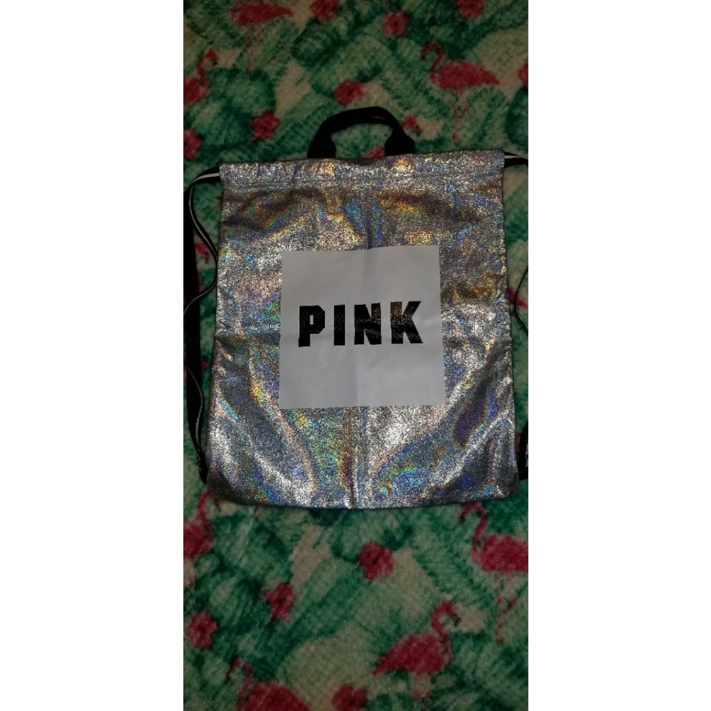 PINK Drawstring Bag